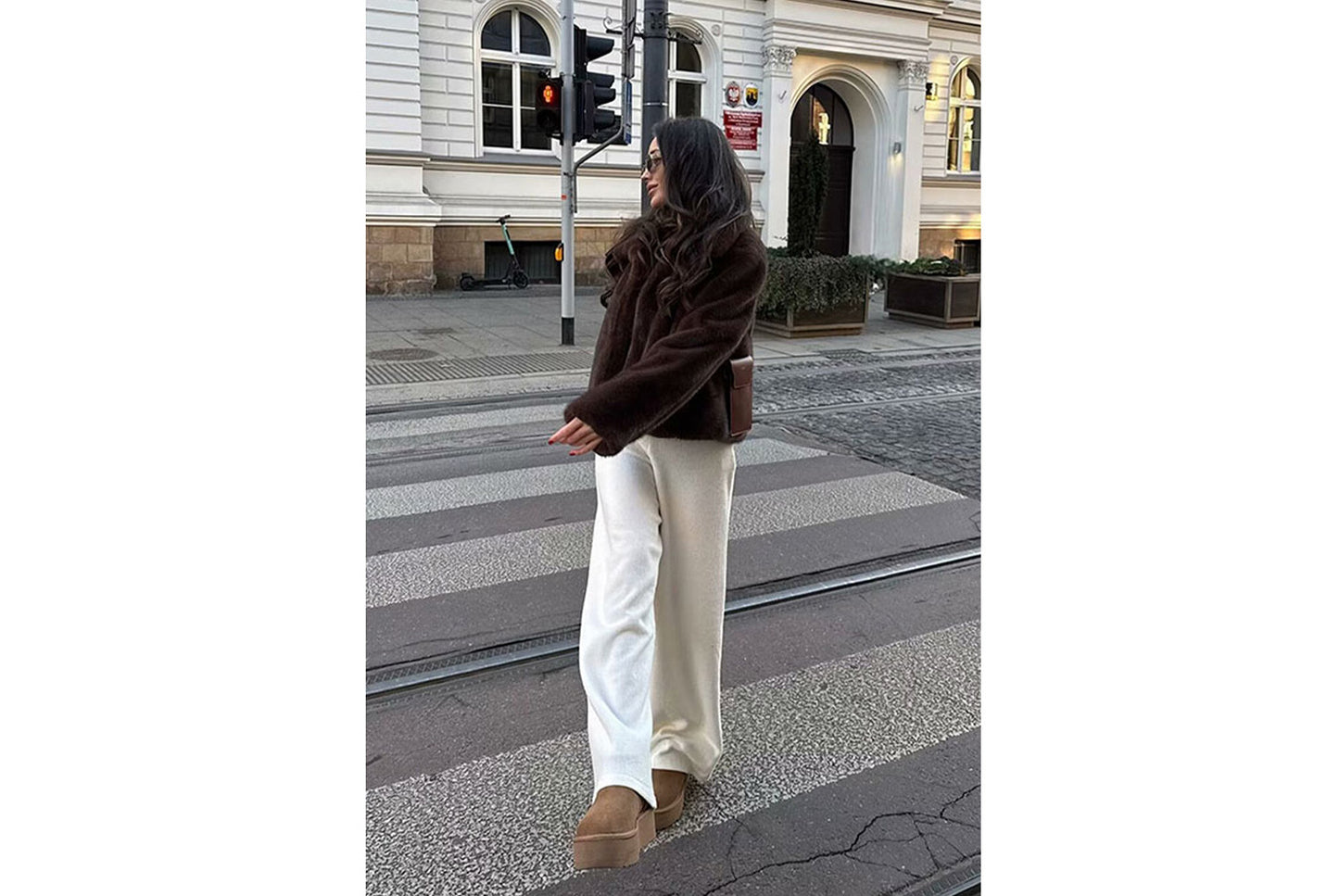 Winter Retro Faux Fur Jacket