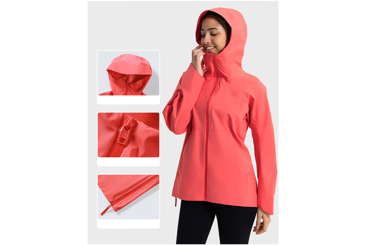 Women's Lightweight Waterproof Outdoor Jacket