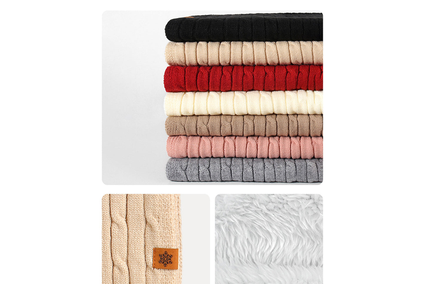Winter Warm Three-Piece Set