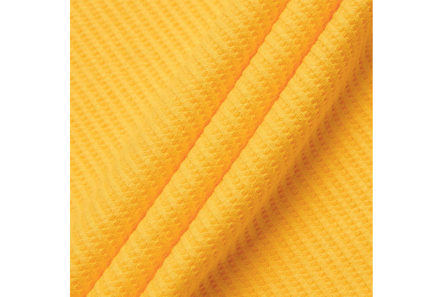 Men's Waffle Knit Polo Shirt