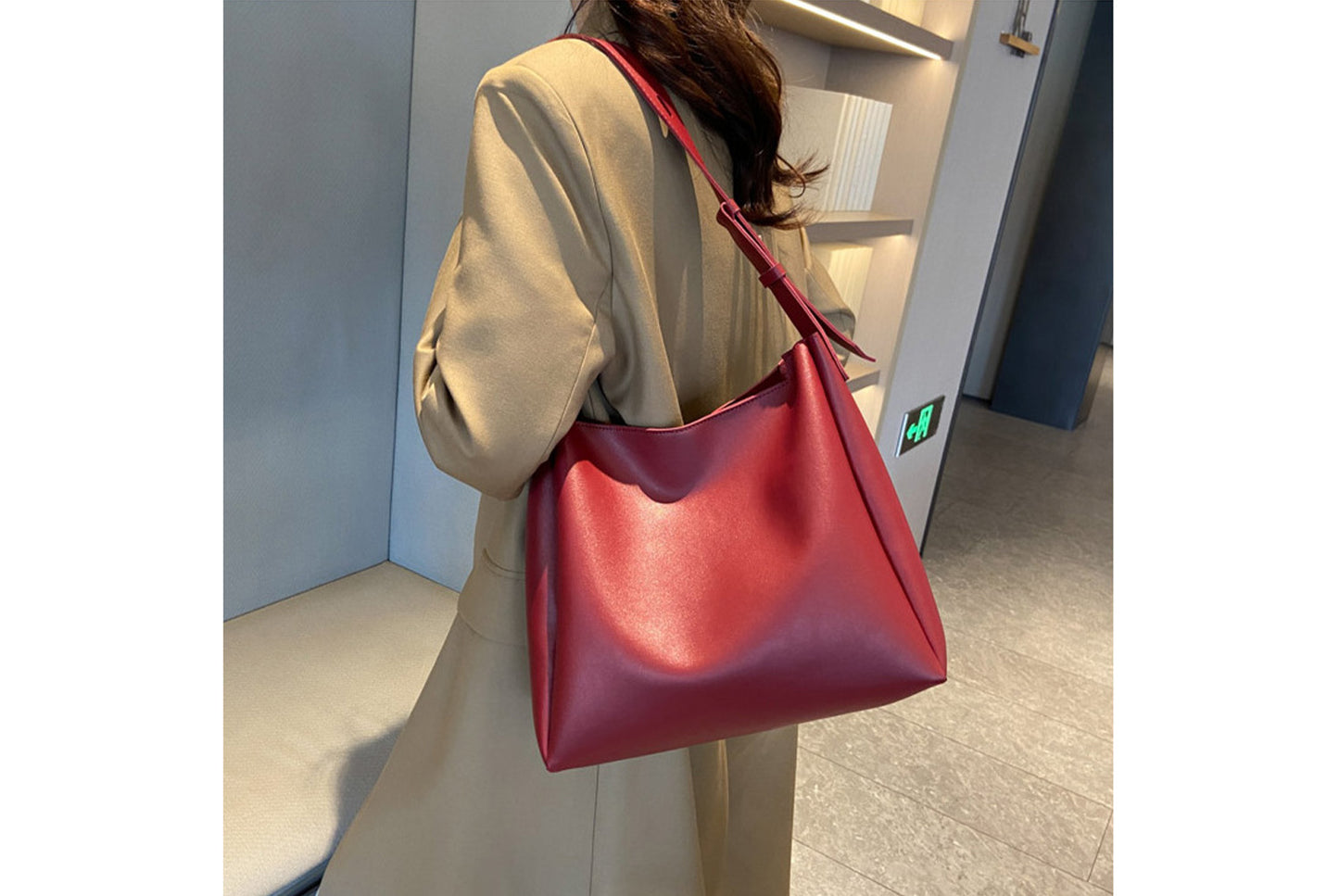 Retro Two-Piece Bucket Bag Set