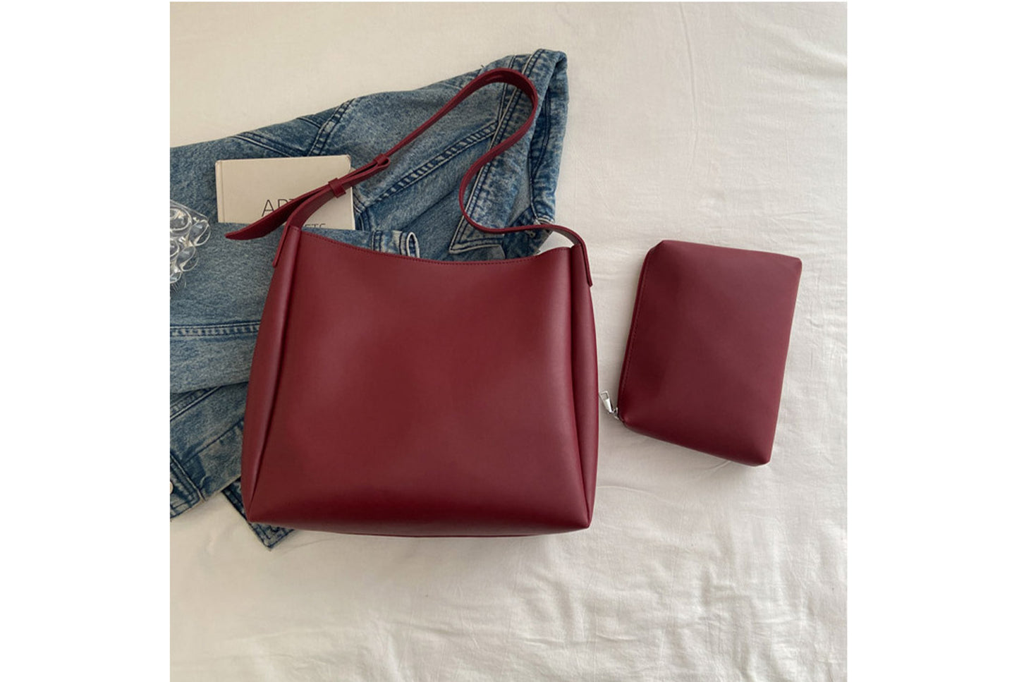 Retro Two-Piece Bucket Bag Set