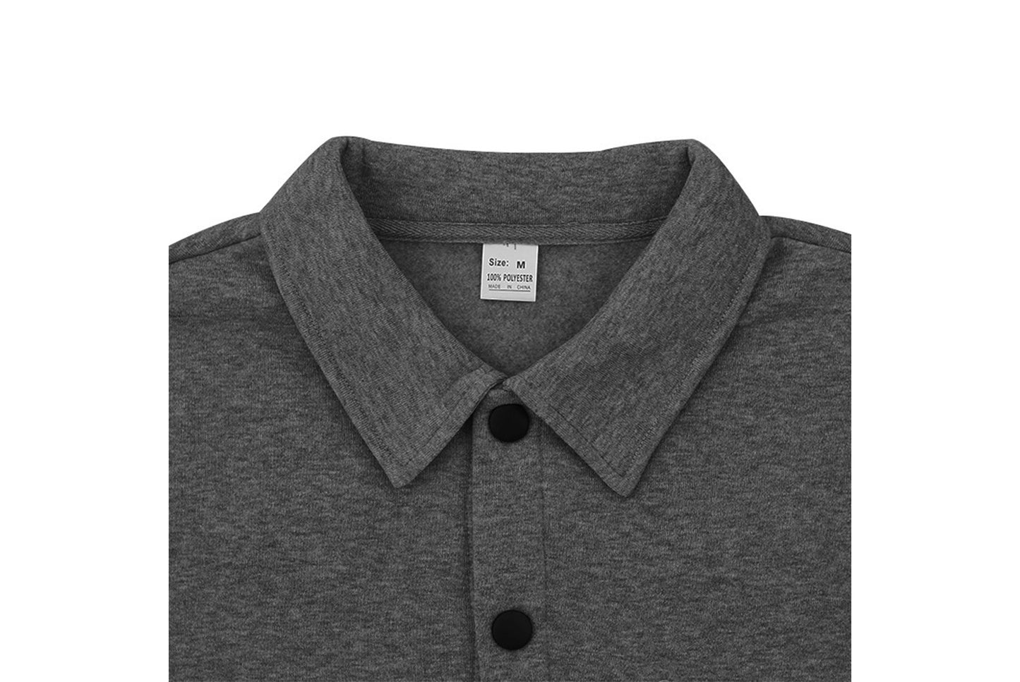 Men's Fleece-Lined Lapel Jacket