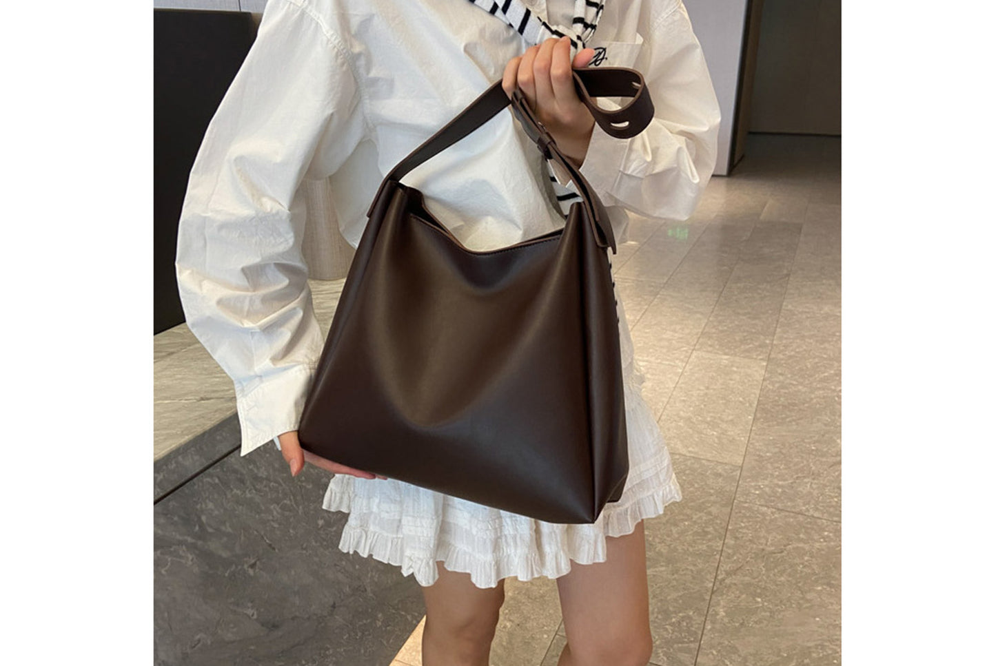 Retro Two-Piece Bucket Bag Set