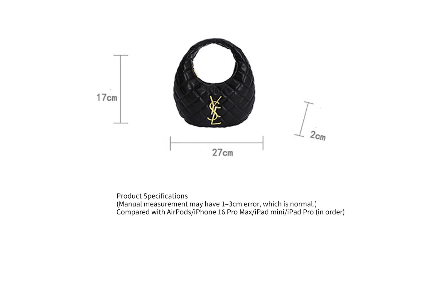 Retro Suede Crescent Bag