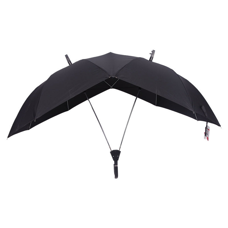 # Extra Large Reinforced Long-Handled Couple Umbrella