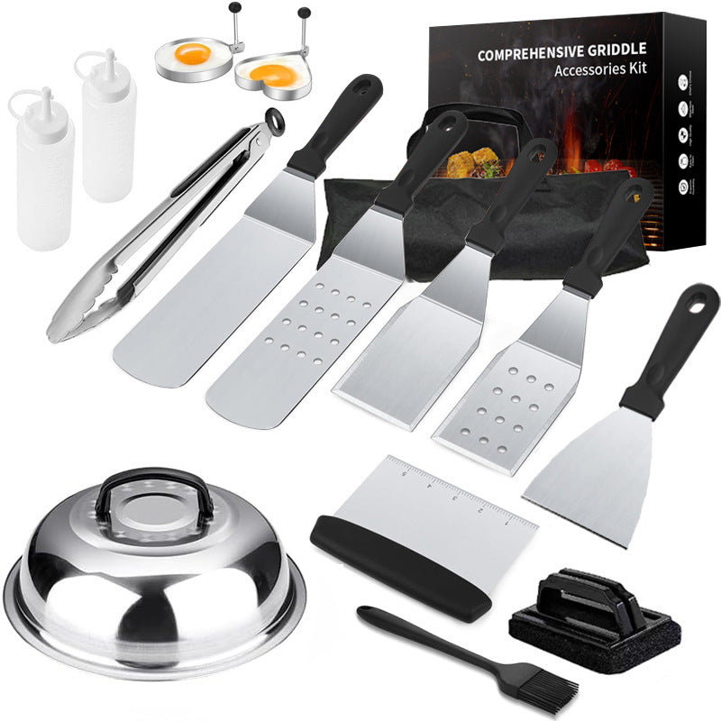 # 16-Piece Stainless Steel Outdoor BBQ Tool Set