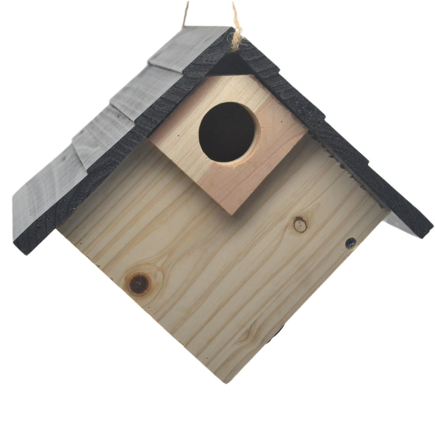 **Wooden Bird Nest Breeding Box**