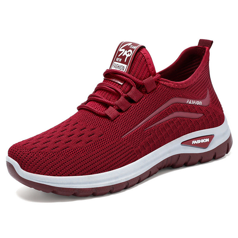 Women's Platform Flyknit Casual Sneakers