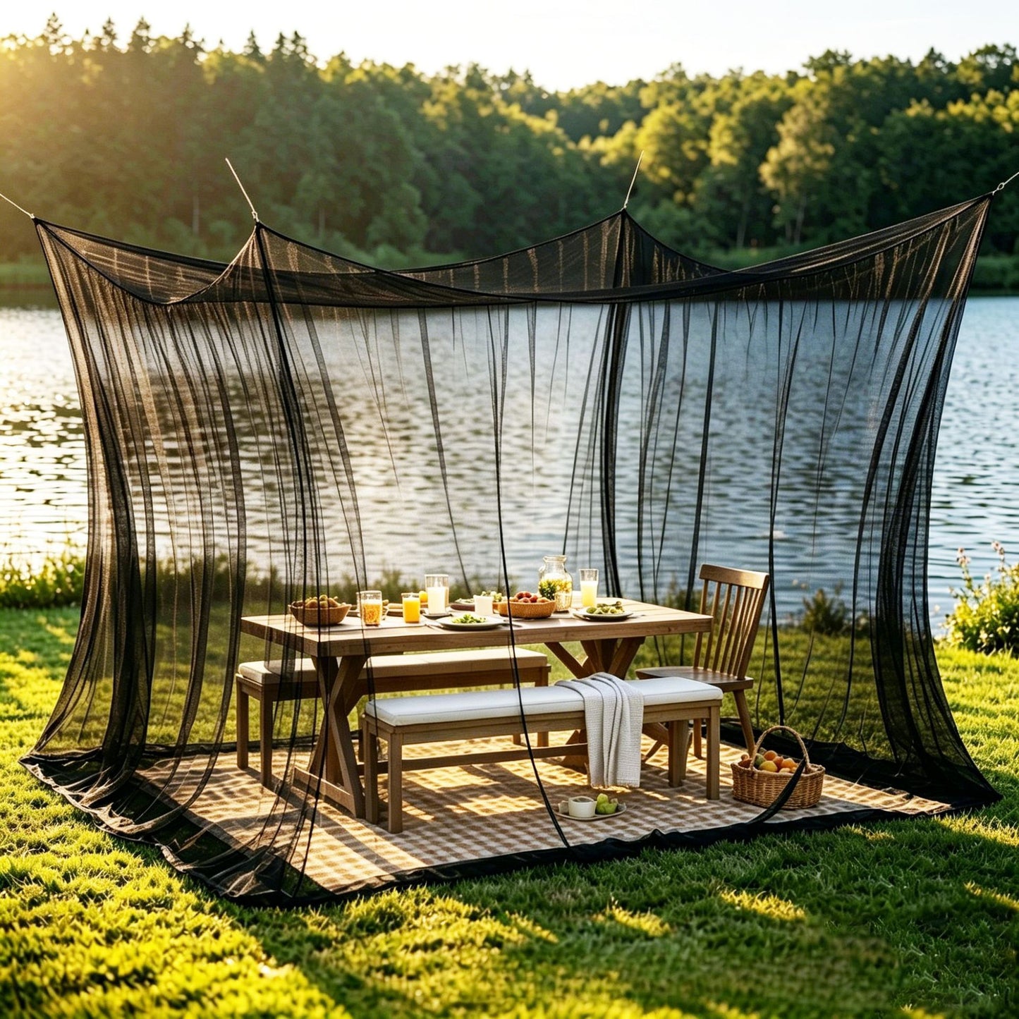# Extra Large Mosquito Net Cover for Patio/Terrace