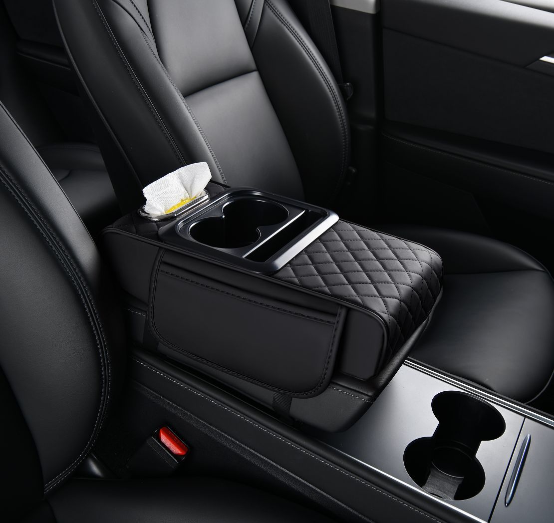 **Multifunctional Car Armrest Box Seat Mount/Booster**
