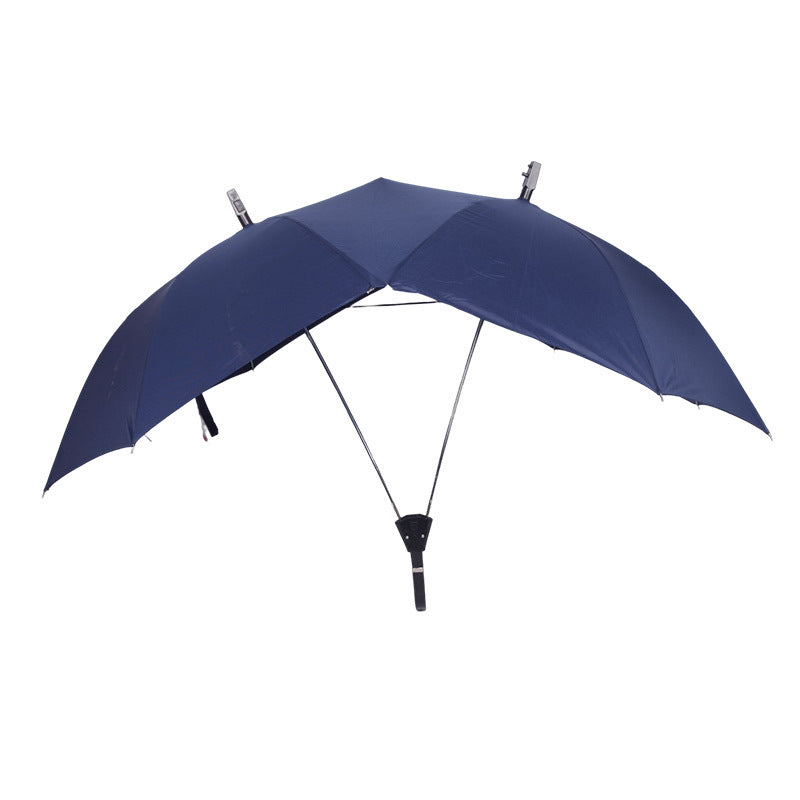 # Extra Large Reinforced Long-Handled Couple Umbrella
