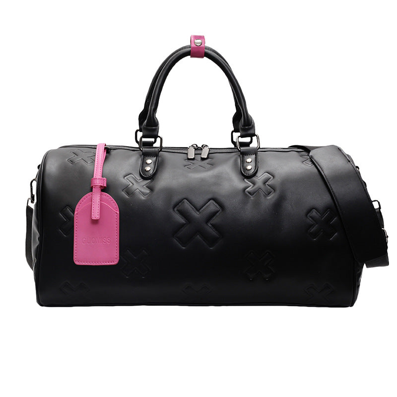 Stylish Large-Capacity PU Travel Handbag