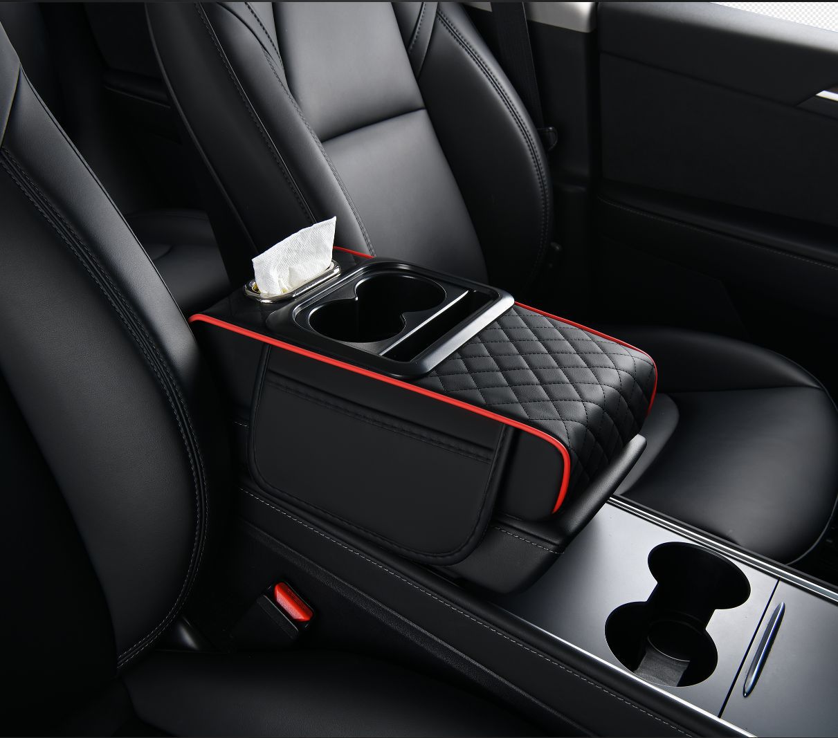 **Multifunctional Car Armrest Box Seat Mount/Booster**