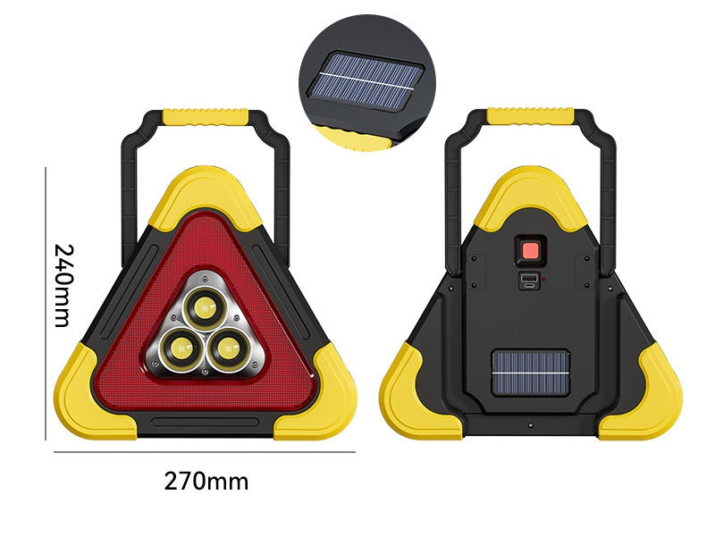 **Car LED Lighting Tripod Warning Sign**