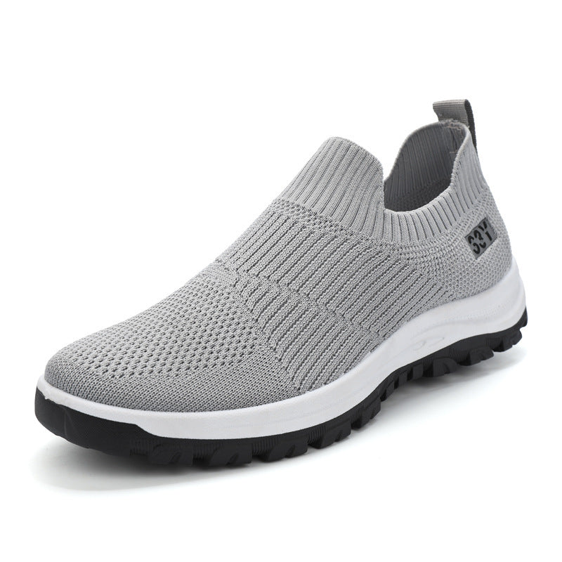 Men's Flyknit Breathable Casual Sports Shoes