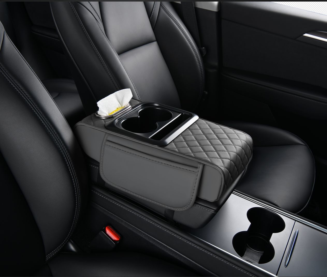 **Multifunctional Car Armrest Box Seat Mount/Booster**