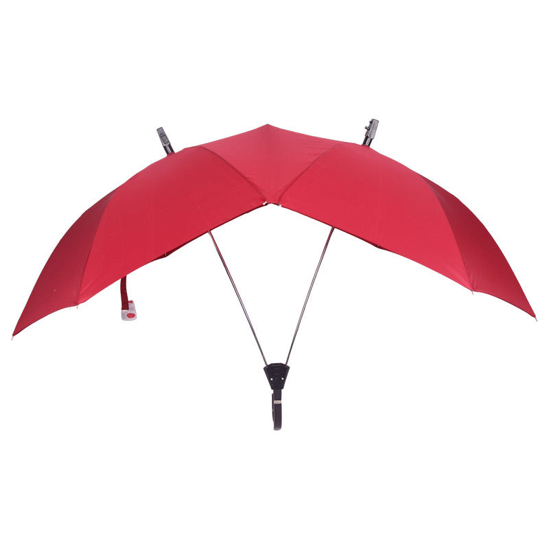 # Extra Large Reinforced Long-Handled Couple Umbrella