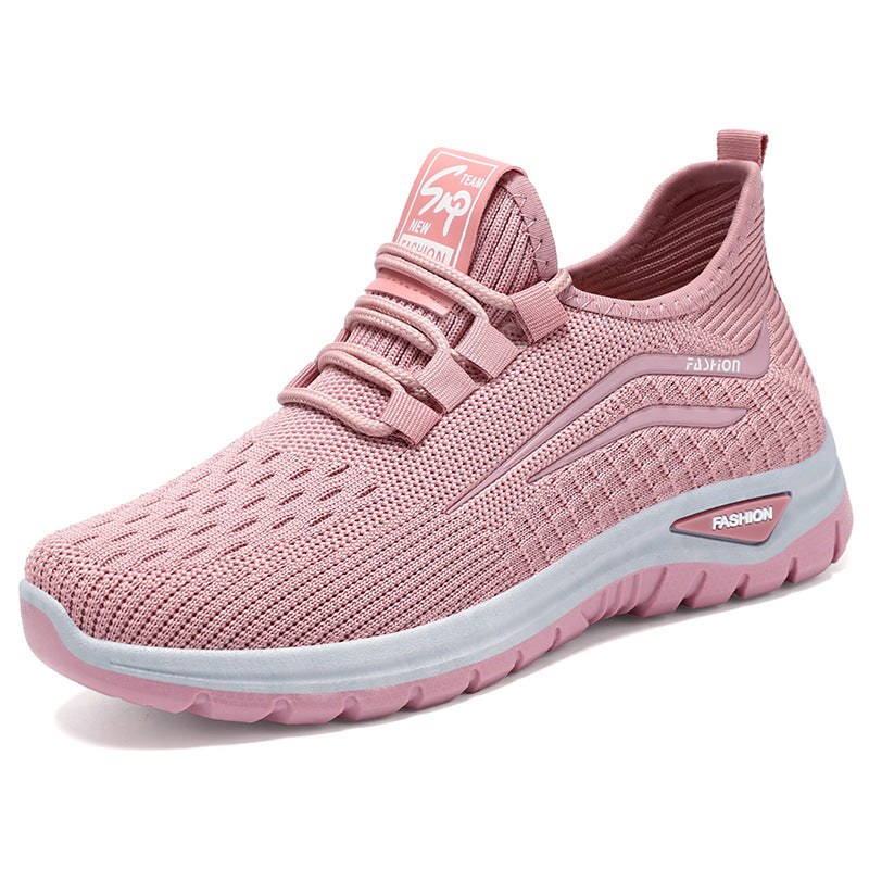 Women's Platform Flyknit Casual Sneakers