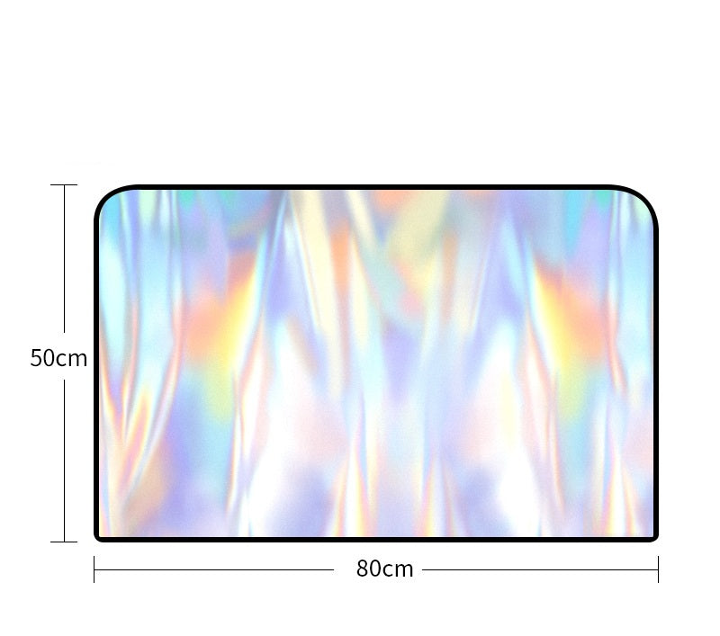**Laser-Inlaid Magnetic Sunshade Curtain**