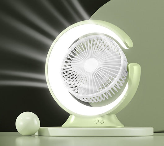 # Rotating Desk Lamp Fan