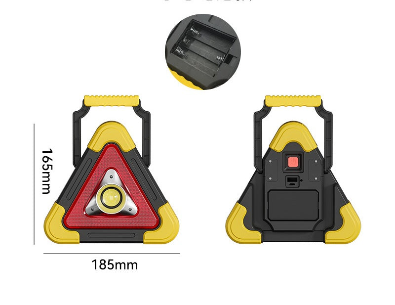 **Car LED Lighting Tripod Warning Sign**