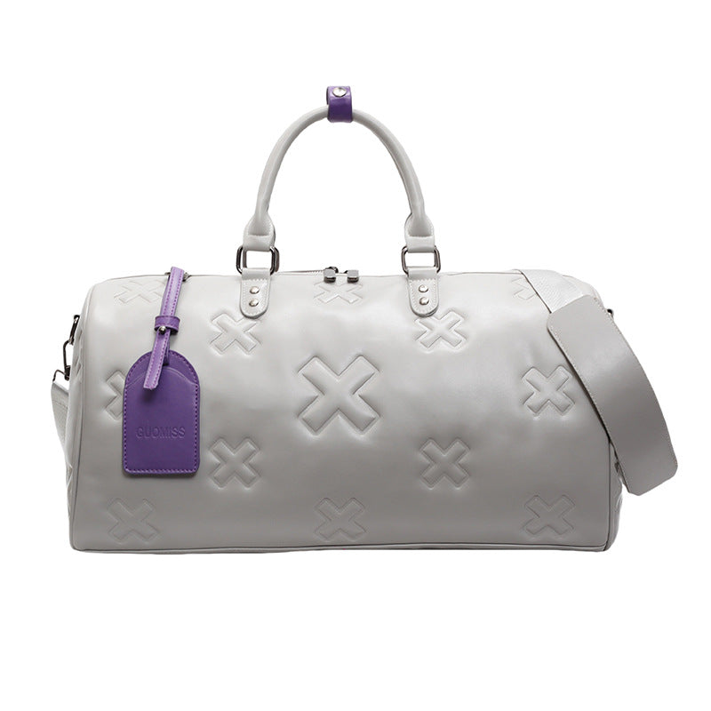 Stylish Large-Capacity PU Travel Handbag