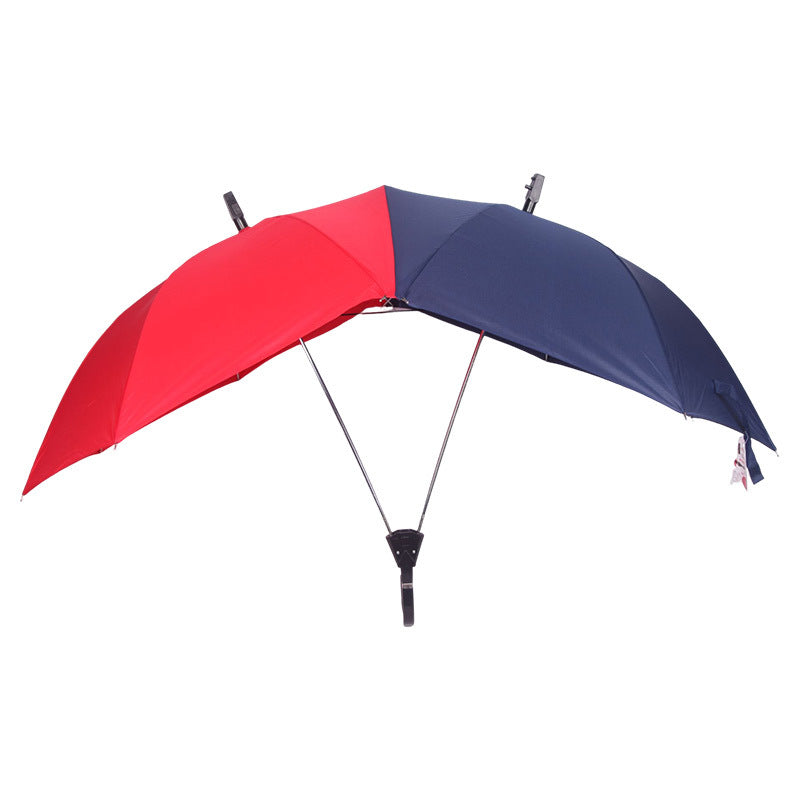 # Extra Large Reinforced Long-Handled Couple Umbrella