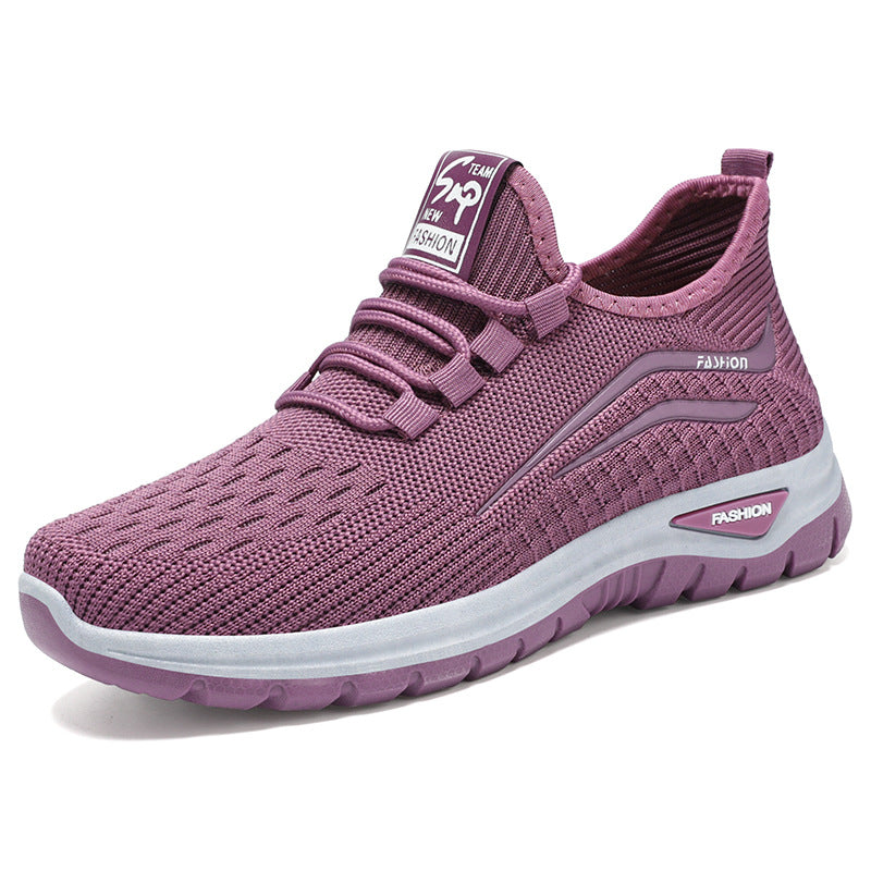 Women's Platform Flyknit Casual Sneakers