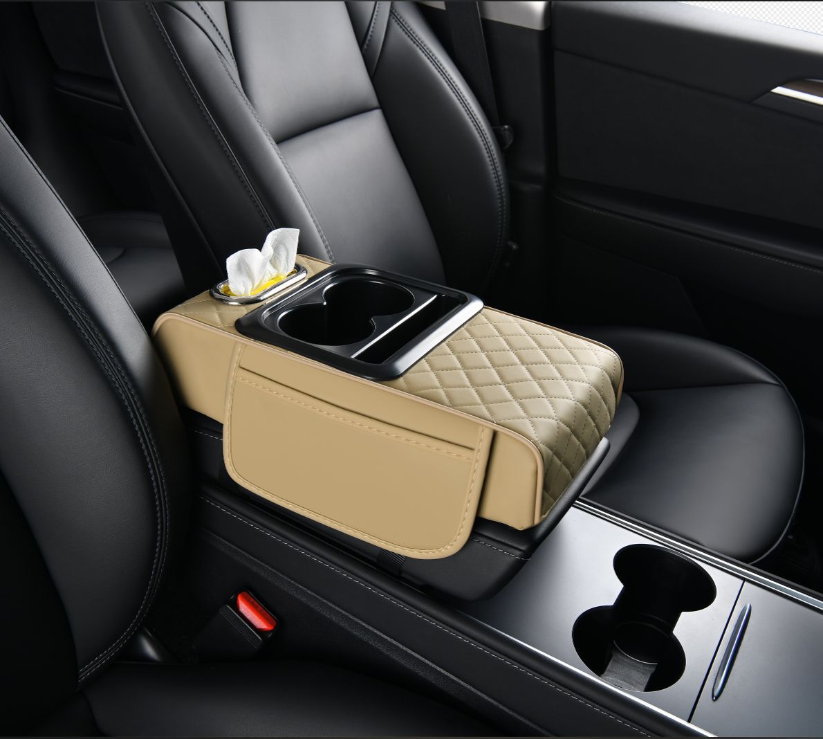 **Multifunctional Car Armrest Box Seat Mount/Booster**