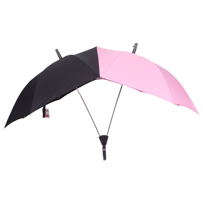 # Extra Large Reinforced Long-Handled Couple Umbrella