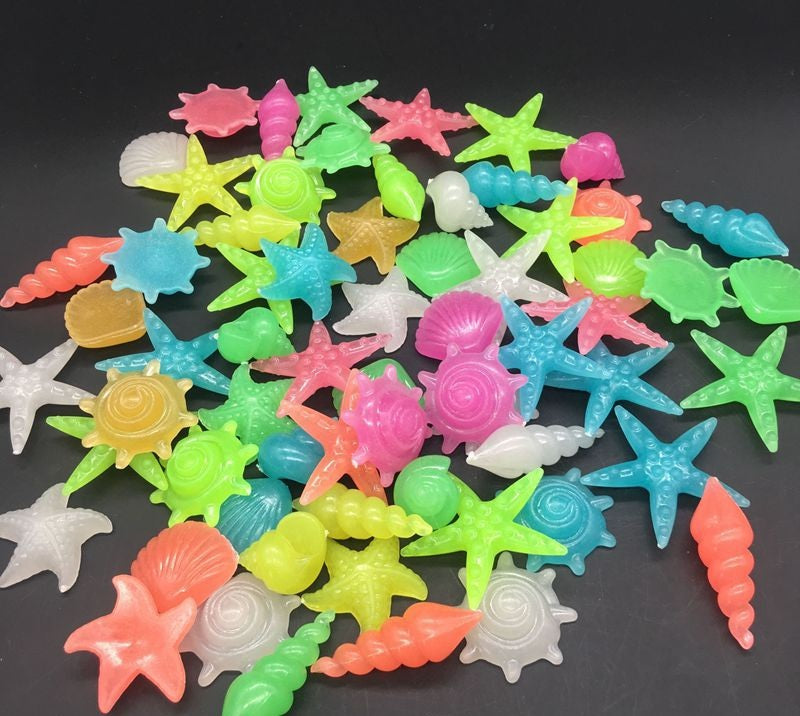 # Fluorescent Glowing Pebbles for Decoration