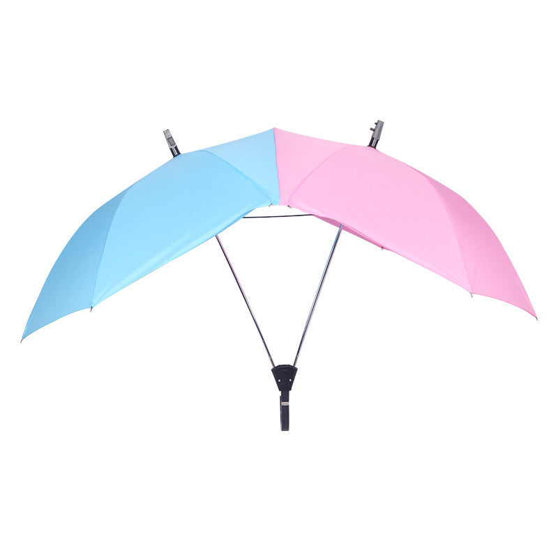 # Extra Large Reinforced Long-Handled Couple Umbrella
