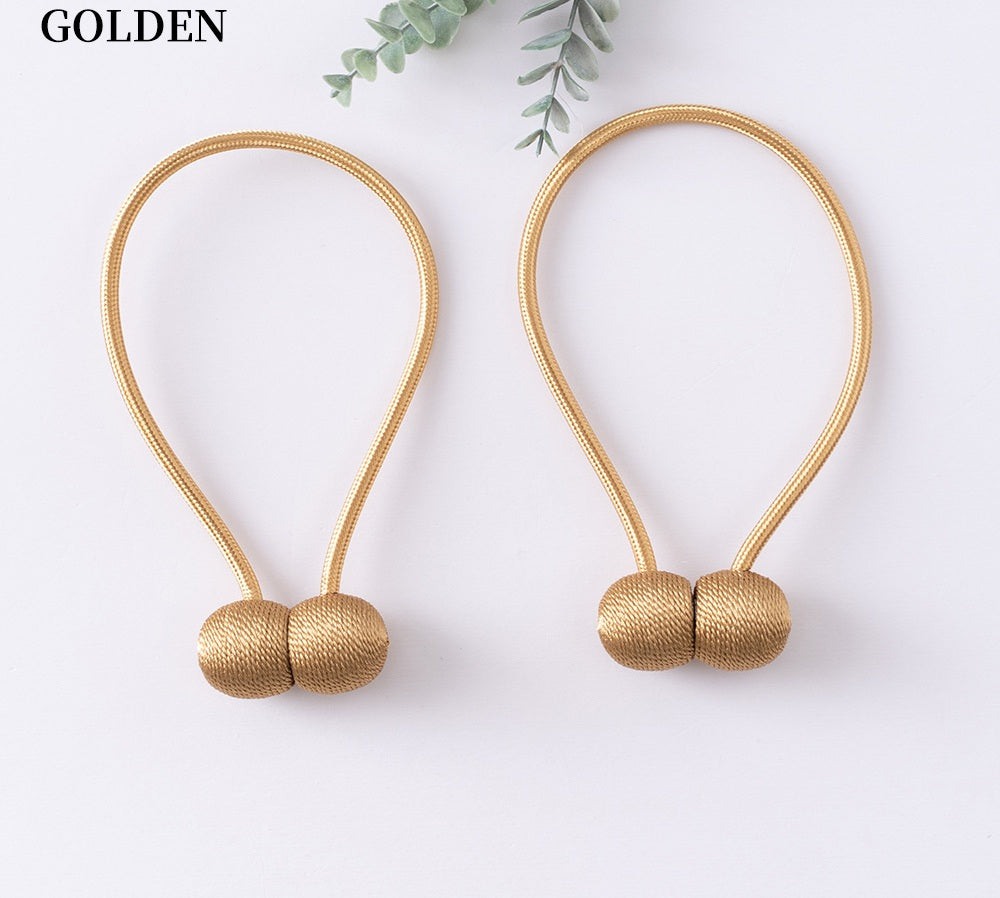 # Oxford Fabric Magnetic Curtain Tiebacks