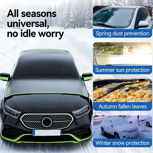 **Oxford Cloth Car Snow Cover | Windshield Antifreeze Cover**