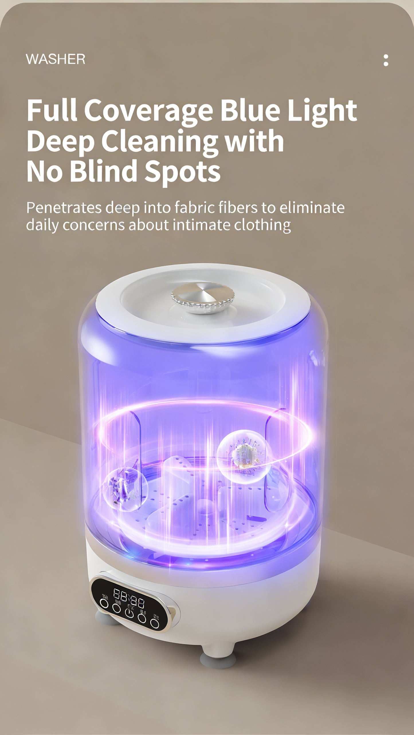 Mini Portable Washing Machine