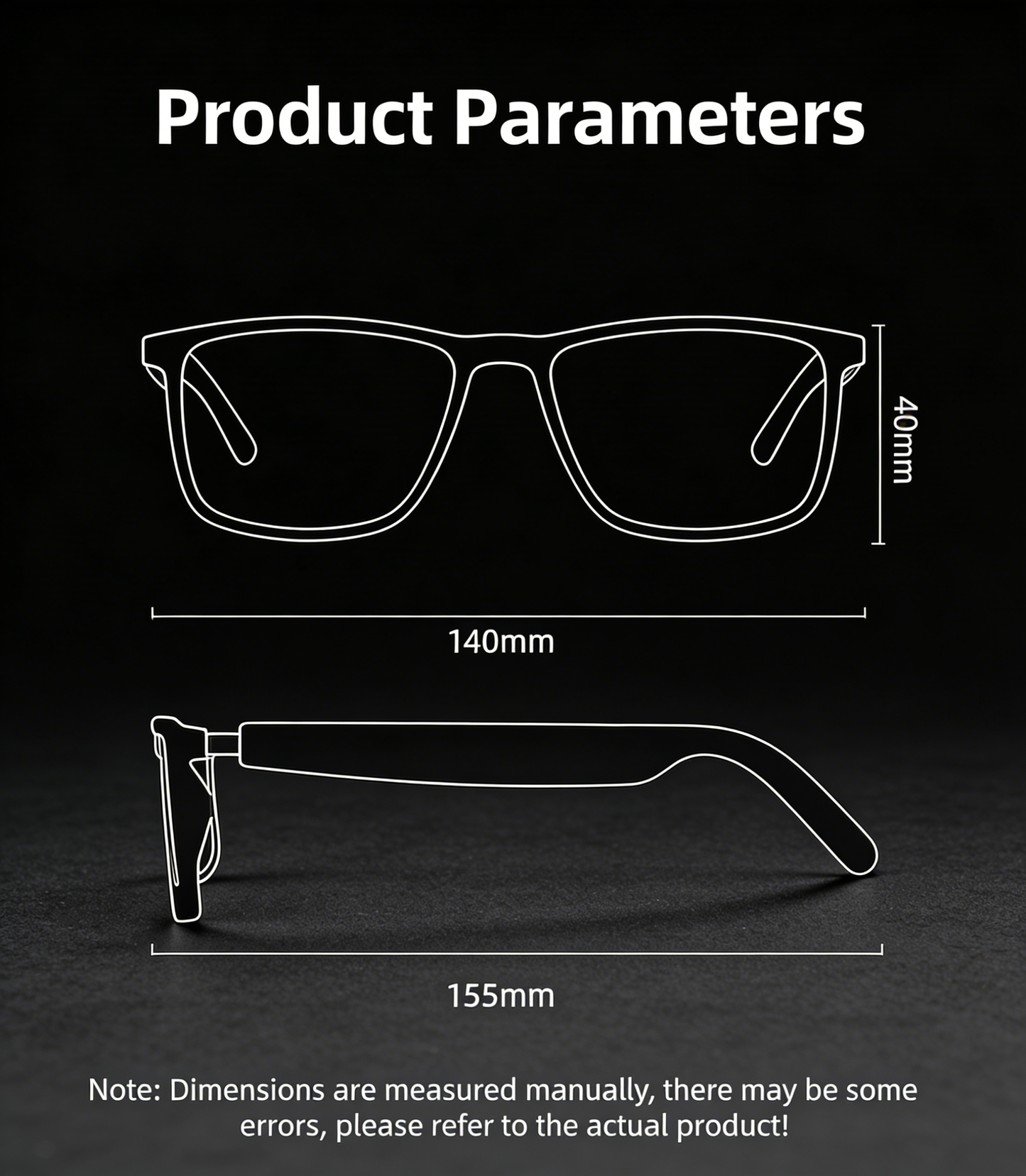 # Wireless Smart AI Translation Bluetooth Glasses