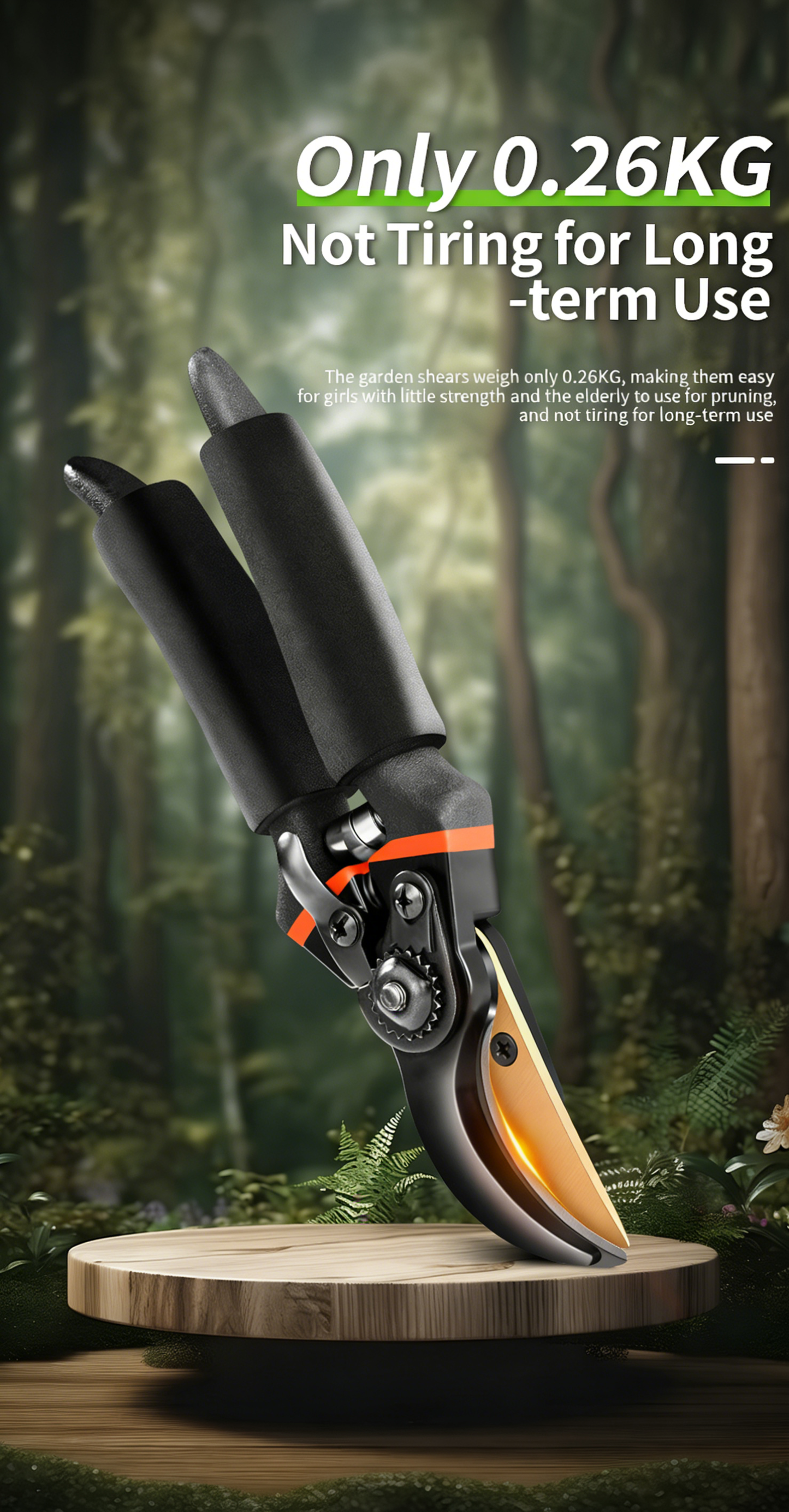 SK5 Steel Heavy-Duty Pruning Shears