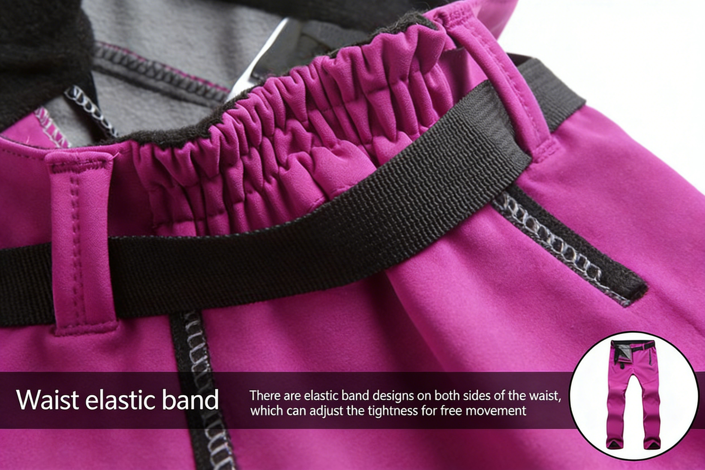 Men's and Women's Autumn/Winter Softshell Pants