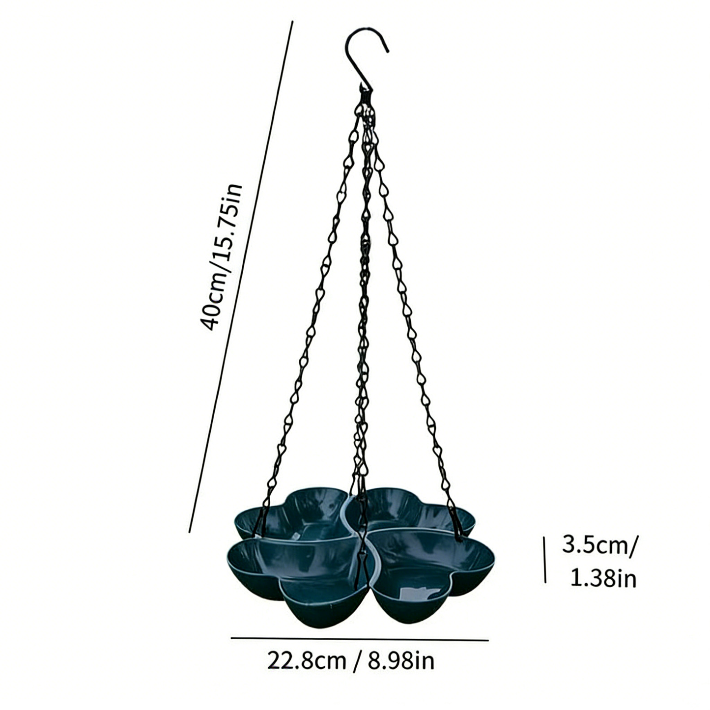 # Outdoor Hanging Bird Feeder (Dual-Purpose)