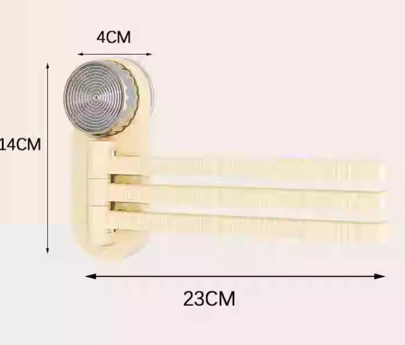 **Suction Cup Rotating Towel Rack Bathroom Drill-Free Shelf**